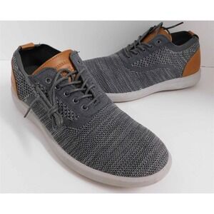 New G.H. Bass & Co. Mens Connor Gray Knit Casual‎ Oxford Shoe 9.5 M